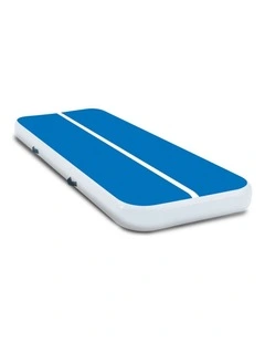 Airtrack 20cm Thick 3m x 1m Inflatable Gymnastics Tumbling Mat Air Track - Blue