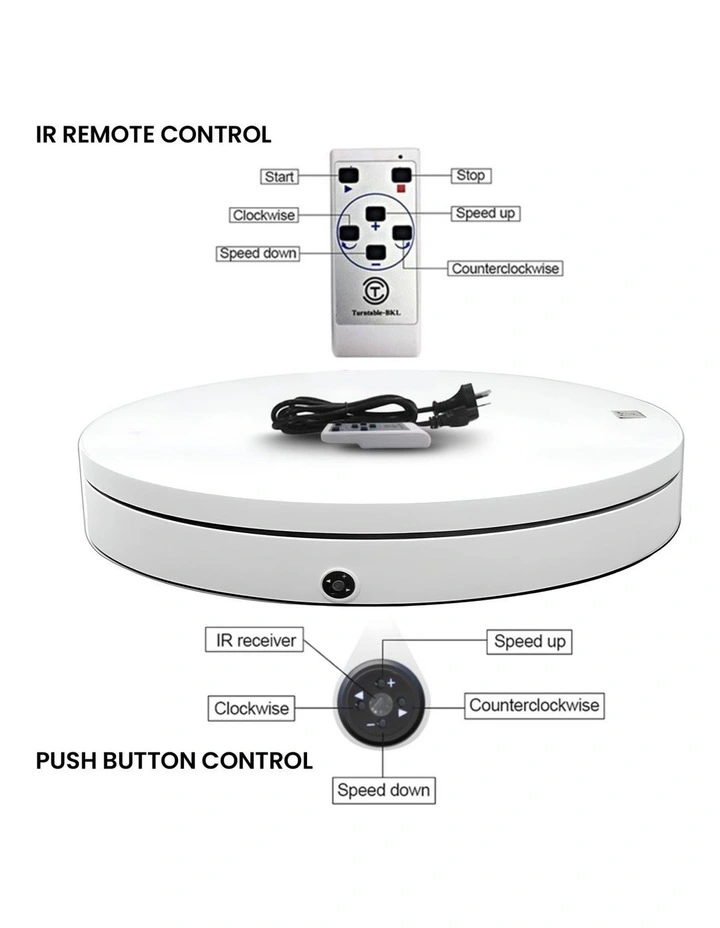 Christabelle 80cm 200kg Commercial Electric Shop Display Rotating Turntable Platform with Power image 5