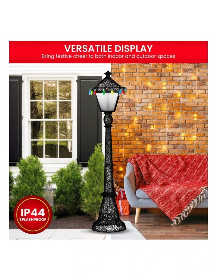 Christabelle 1.8m Christmas lamp Post Indoor Outdoor Display Decoration LED Lights Front Yard Lawn image 5