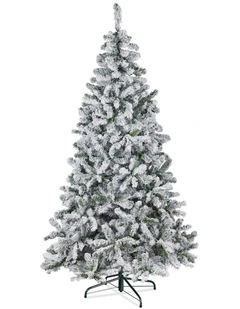 Christabelle 198cm feet Artifificial Christmas Tree - Snowy Emperor