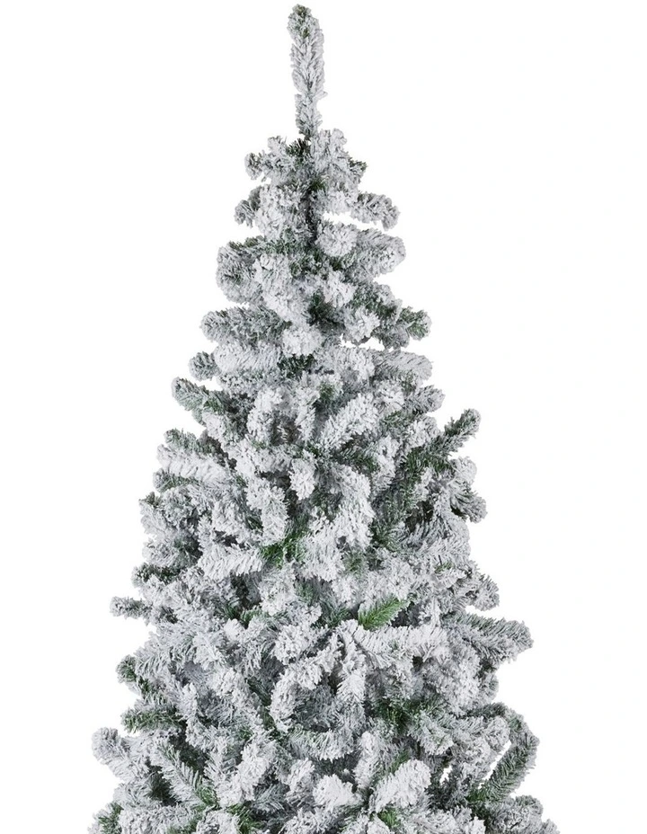 Christabelle 198cm feet Artifificial Christmas Tree - Snowy Emperor image 2