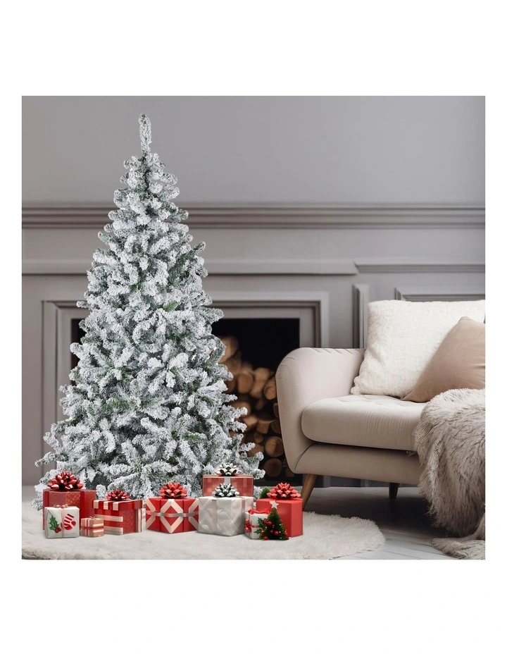 Christabelle 198cm feet Artifificial Christmas Tree - Snowy Emperor image 5