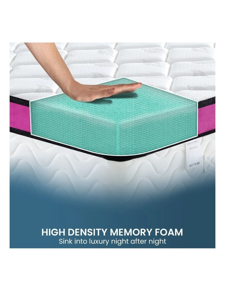 Laura Hill Memory Foam Cool Gel Infused King Mattress image 7