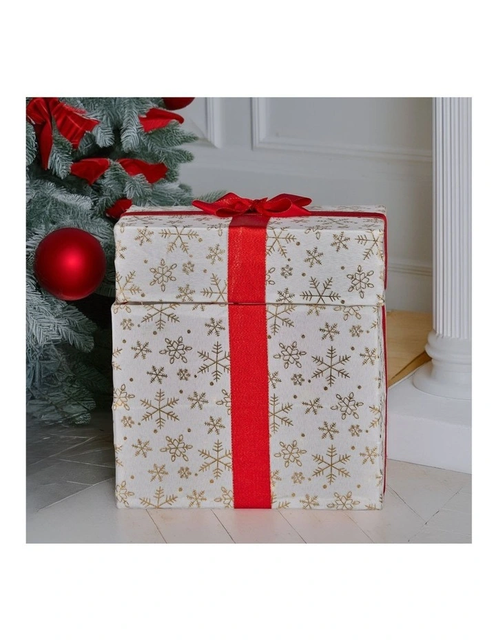 Christabelle Animated Snowman in a Gift Box LED Christmas Tree Decoration Ornament Lights Xmas image 6
