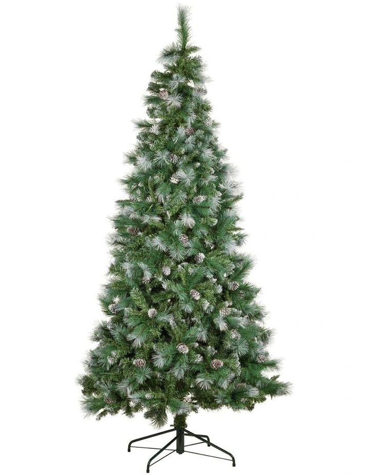 Christabelle 2.3m Bayville Pine Slim Pre-Lit Christmas Tree image 2