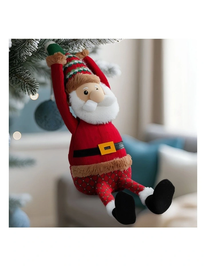 Christabelle 41cm Christmas Santa Animated Musical Decoration Ornament for Table Top or Mantel image 4