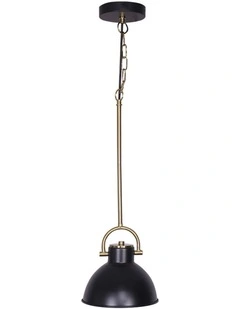 Sarantino Black and Gold Pendant Light