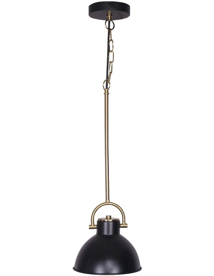 Sarantino Black and Gold Pendant Light image 1