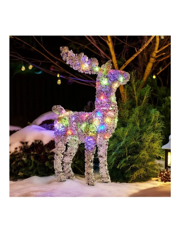 Christabelle 112cm Animated Reindeer Christmas LED Lights Indoor Outdoor Yard Statue Decoration image 7