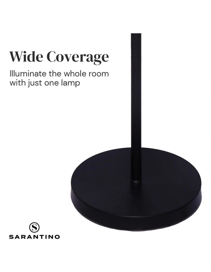 Sarantino 4-Light Industrial Floor Lamp image 5