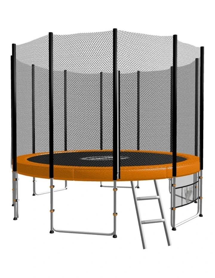 Kahuna Blizzard 8 ft Trampoline - Orange image 1