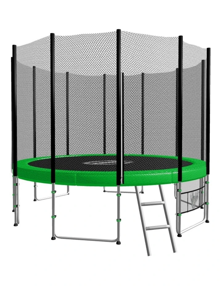 Kahuna Blizzard 8 ft Trampoline Green image 1