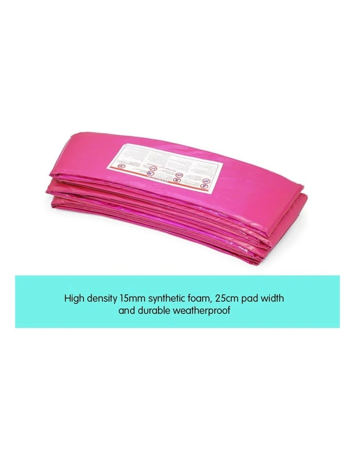 Powertrain Replacement Trampoline Spring Safety Pad - 14ft Pink image 2