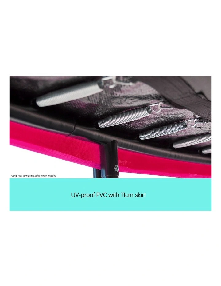 Powertrain Replacement Trampoline Spring Safety Pad - 14ft Pink image 6