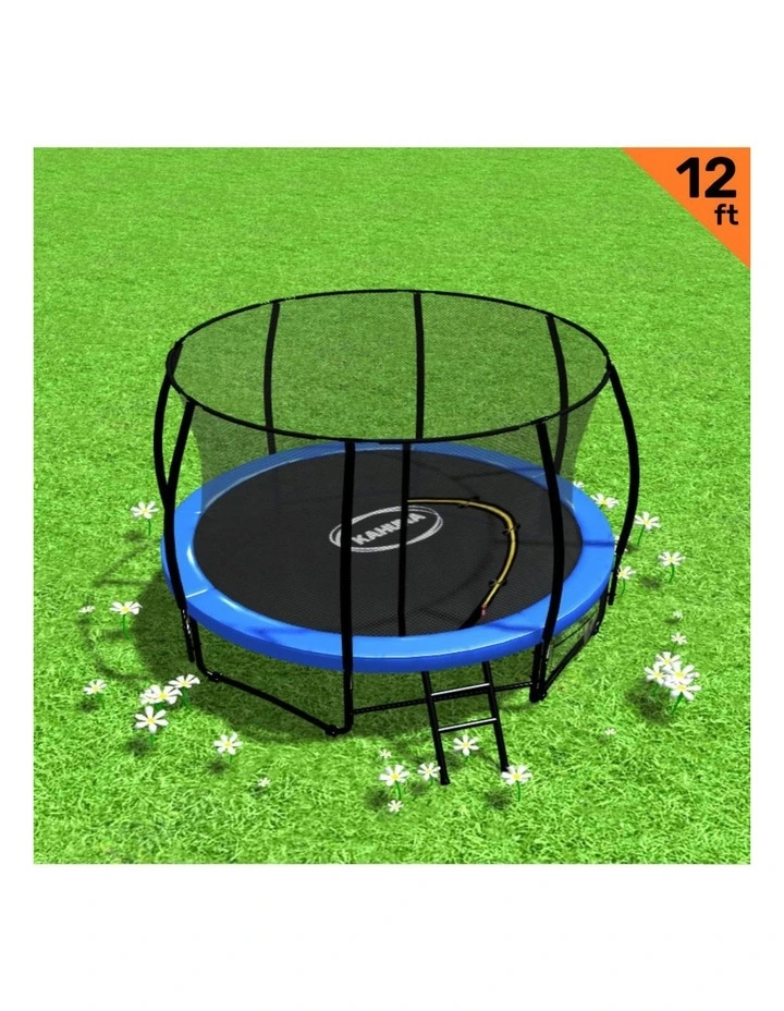 Kahuna 12 ft Trampoline - Blue image 4