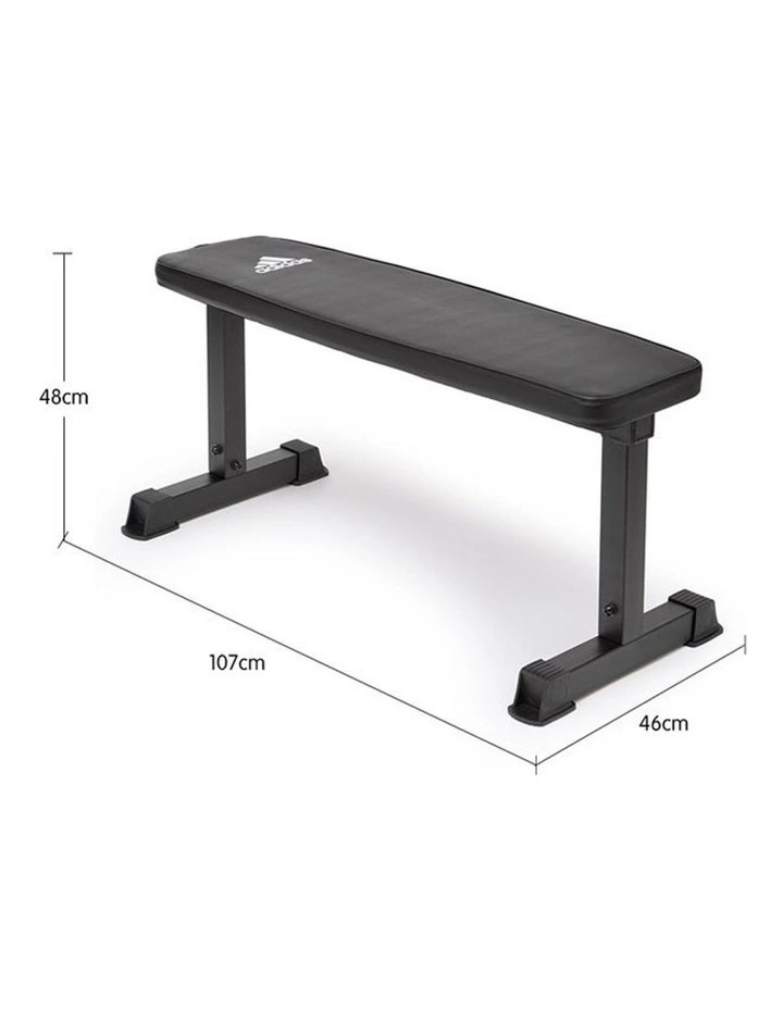 Powertrain 24kg Adjustable Dumbbell w/ Adidas 10437 Exercise Bench image 3