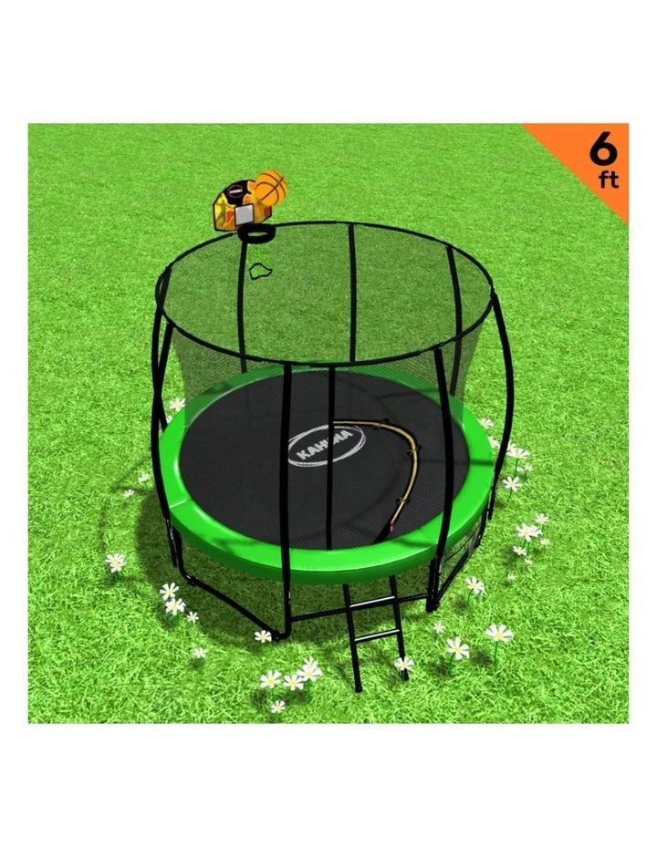 Kahuna Classic 6 ft Trampoline - Green image 3