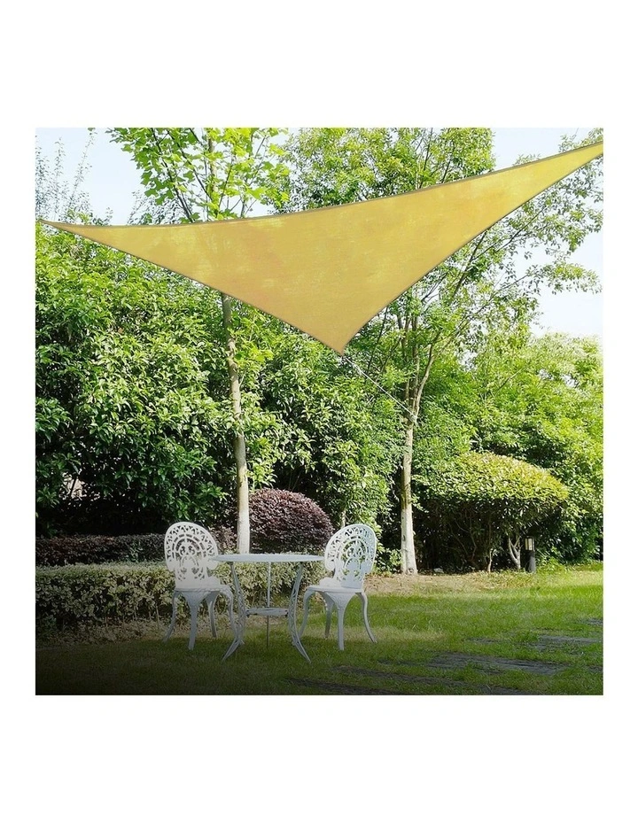Wallaroo Triangle Shade Sail 7x7x7 - Sand image 6