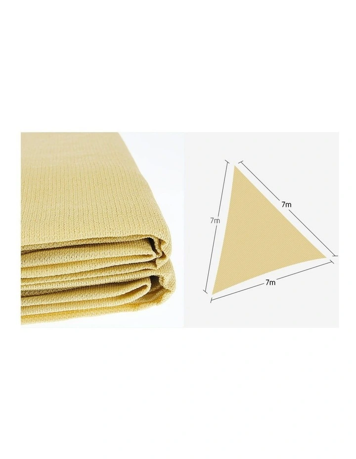 Wallaroo Triangular sail: 3.6 x 3.6 x 3.6m - Sand image 4