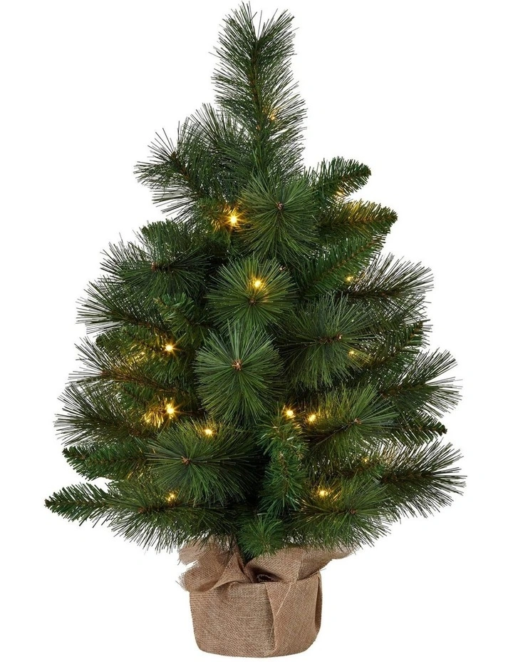 Christabelle 61cm Battery-Operated Christmas Tree with Multi-Function Lights - Dorset Pine image 4