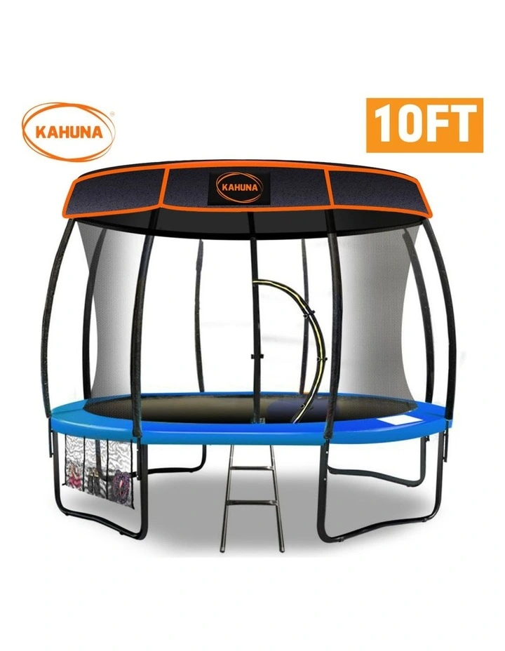 Kahuna Trampoline 10 ft Roof - Blue image 2