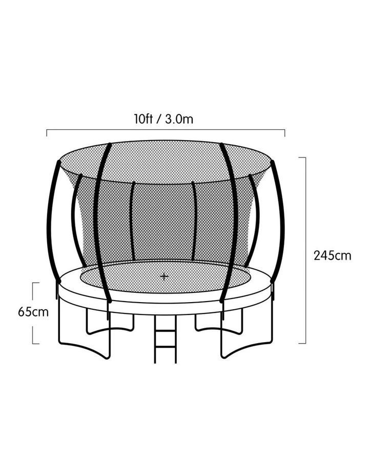 Kahuna Trampoline 10 ft Roof - Blue image 3