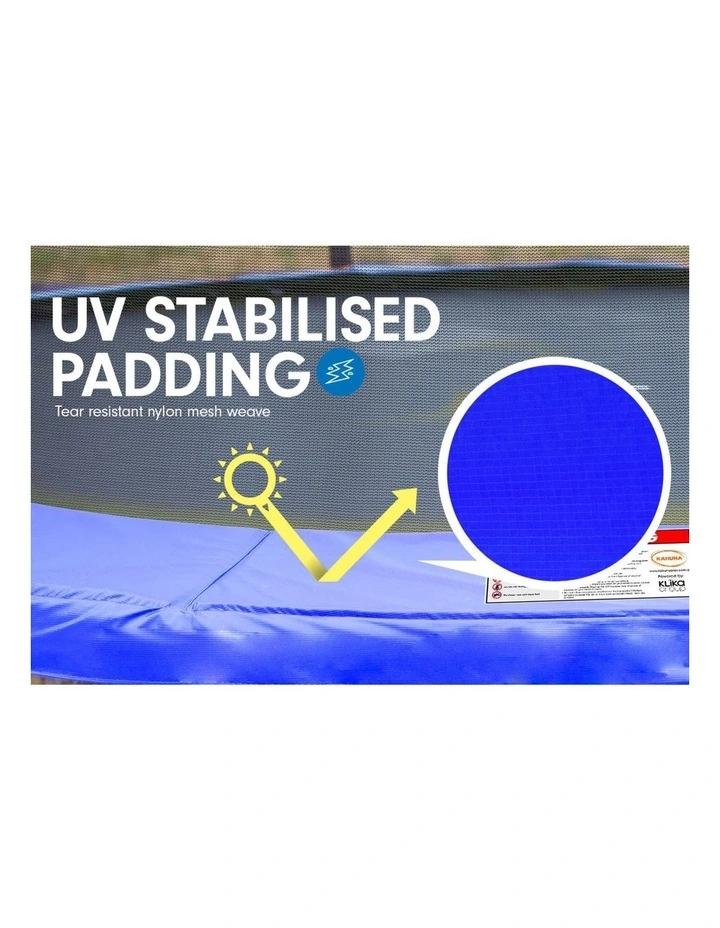 Kahuna Trampoline 10 ft Roof - Blue image 4