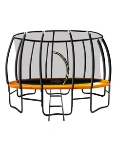 Kahuna Trampoline 12 ft Round Outdoor Kids with Safety Enclosure Net
