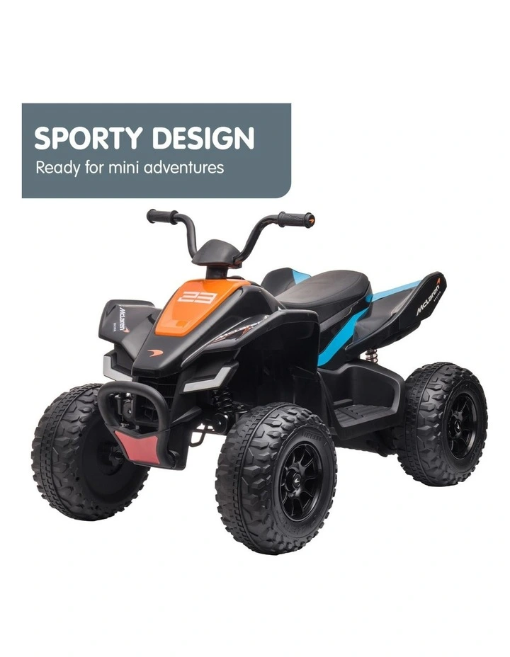 Kahuna MCL35 McLaren Kids Toy Ride On Electric Quad Bike - Black image 6