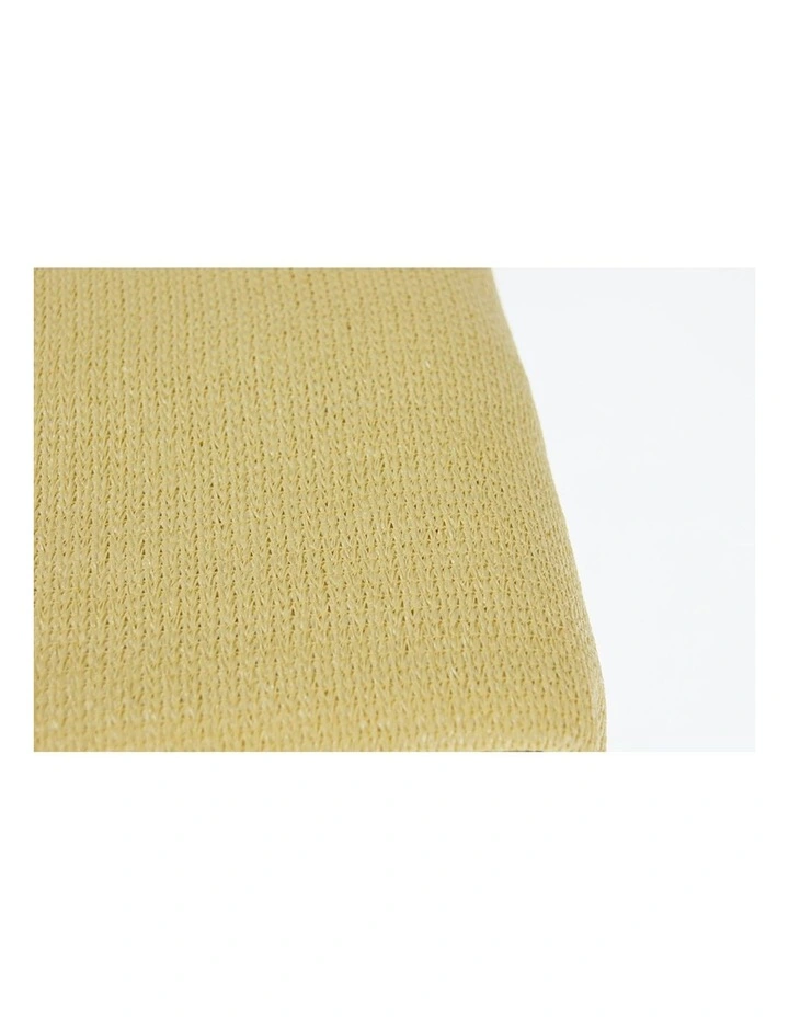Wallaroo Rectangular Shade Sail 8m x 8m - Sand image 2