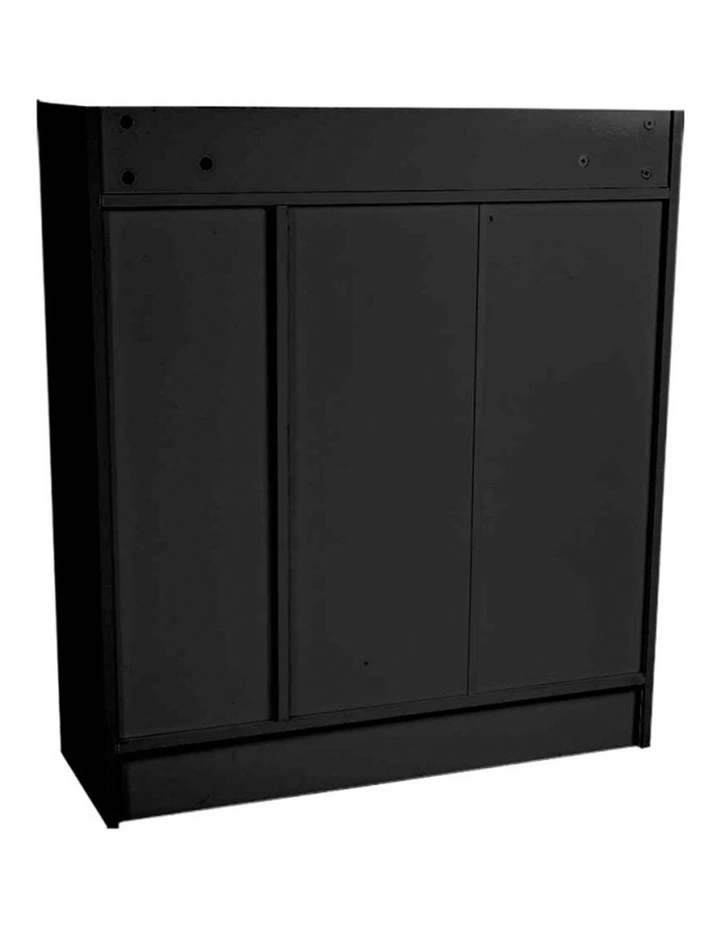 Sarantino 21 Pairs Shoe Cabinet Rack Storage Organiser 80 x 30 x 90cm in Black image 5