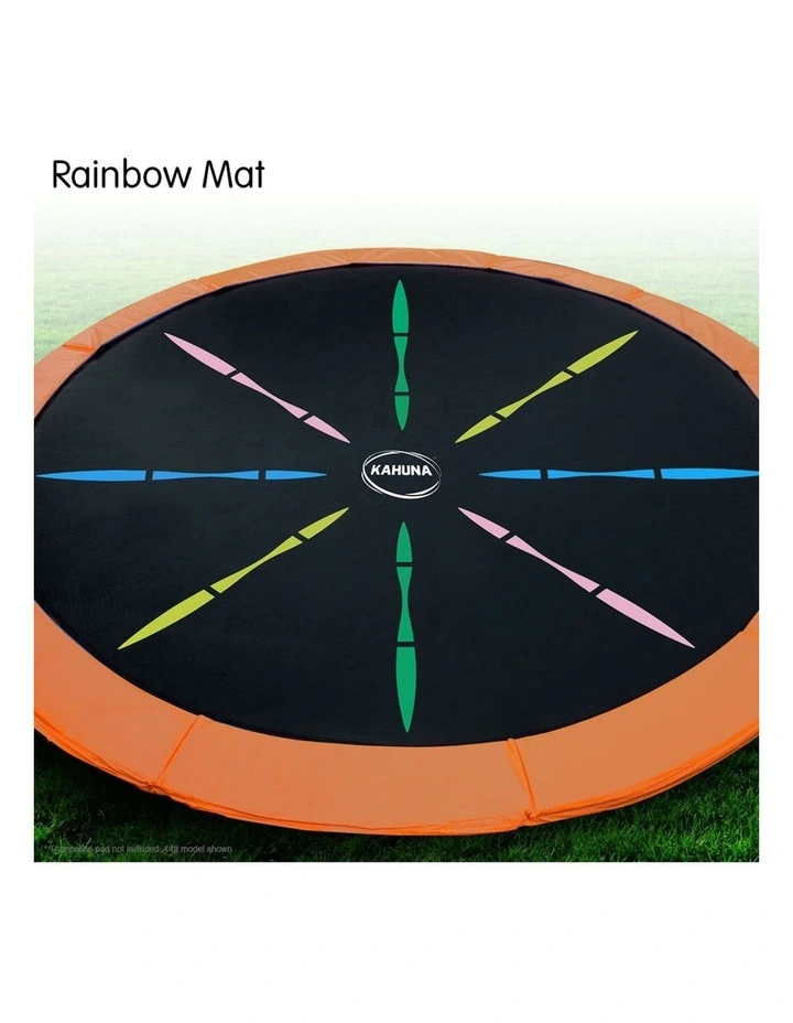 Kahuna 10ft Trampoline Replacement Spring Mat - Rainbow image 2