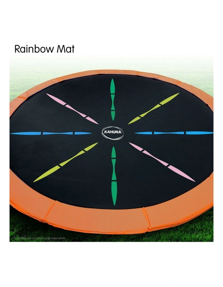 Kahuna 10ft Trampoline Replacement Spring Mat - Rainbow image 3