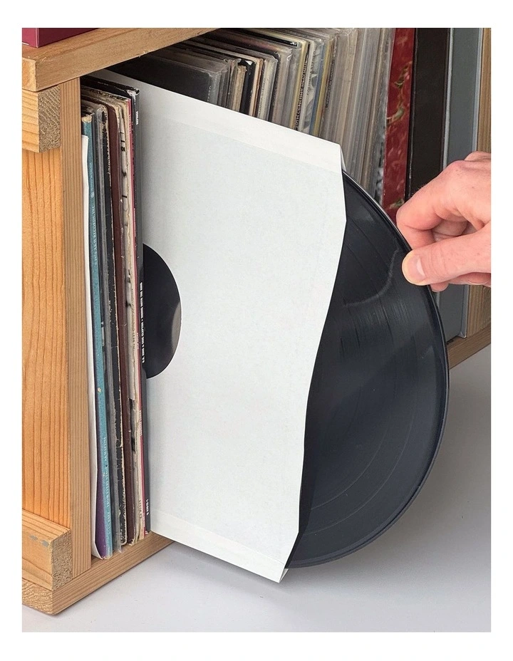 Kanto TT-IS20 Poly-Lined Paper Inner Sleeves for 12 Vinyl Records 20 Pack image 5