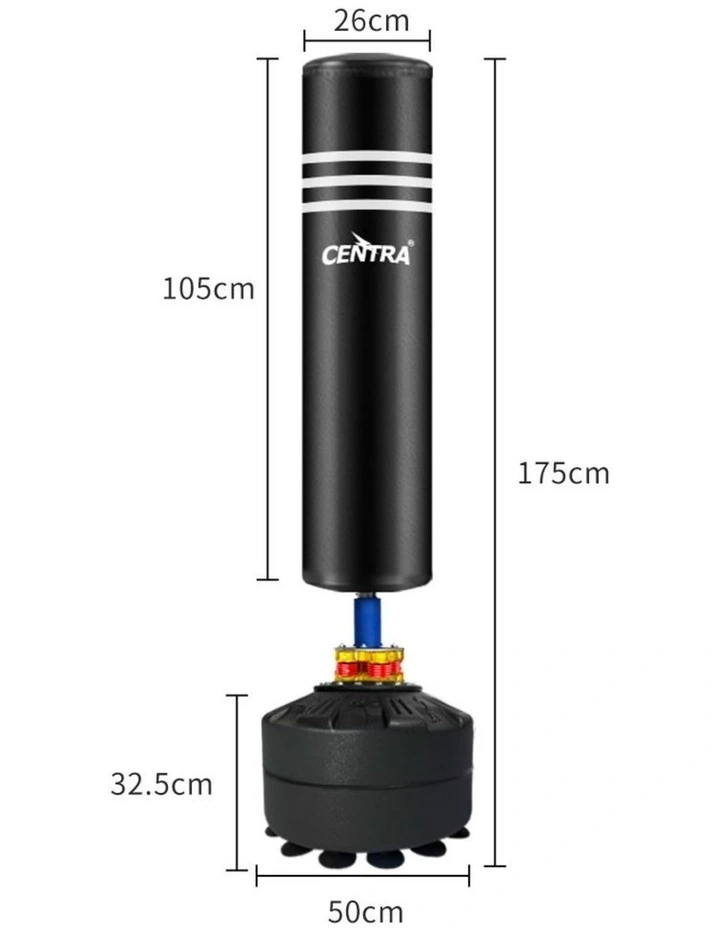 Centra Boxing Punching Bag Free Standing Speed Bag Dummy UFC Kick Training 175cm image 3