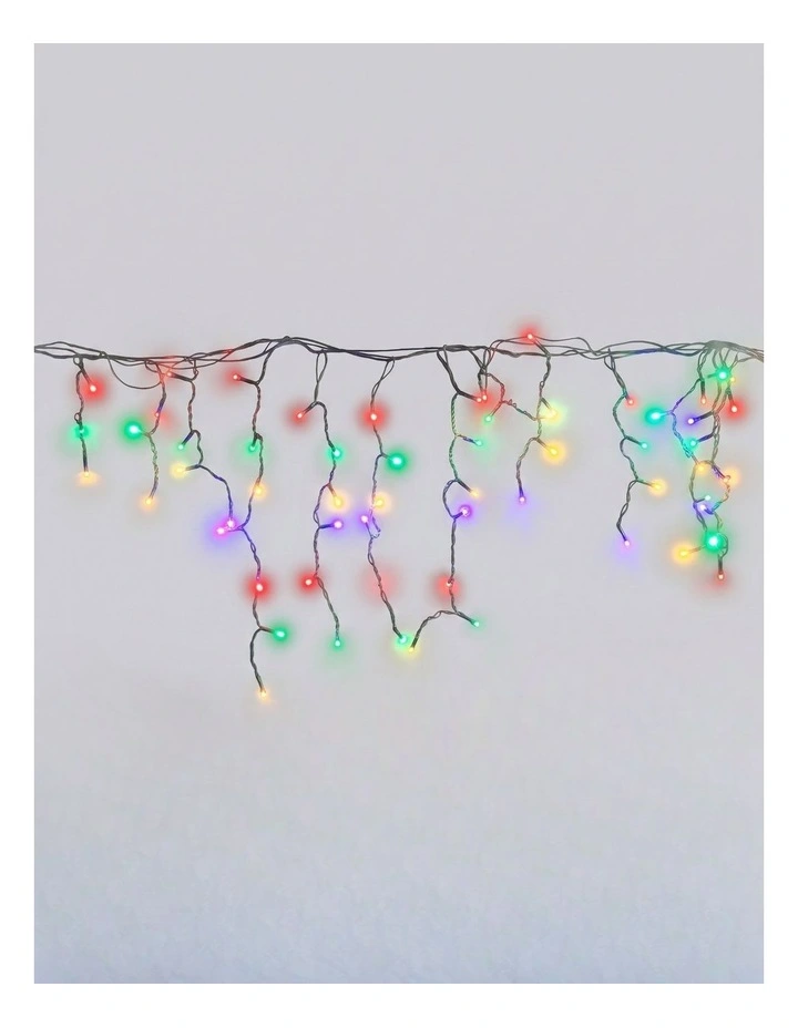 240 LED Icicle Light - Multicolor image 1