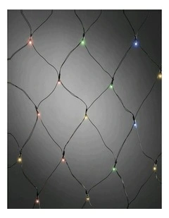 Dual Power 160 LED Connectable Net Light - Multicolour