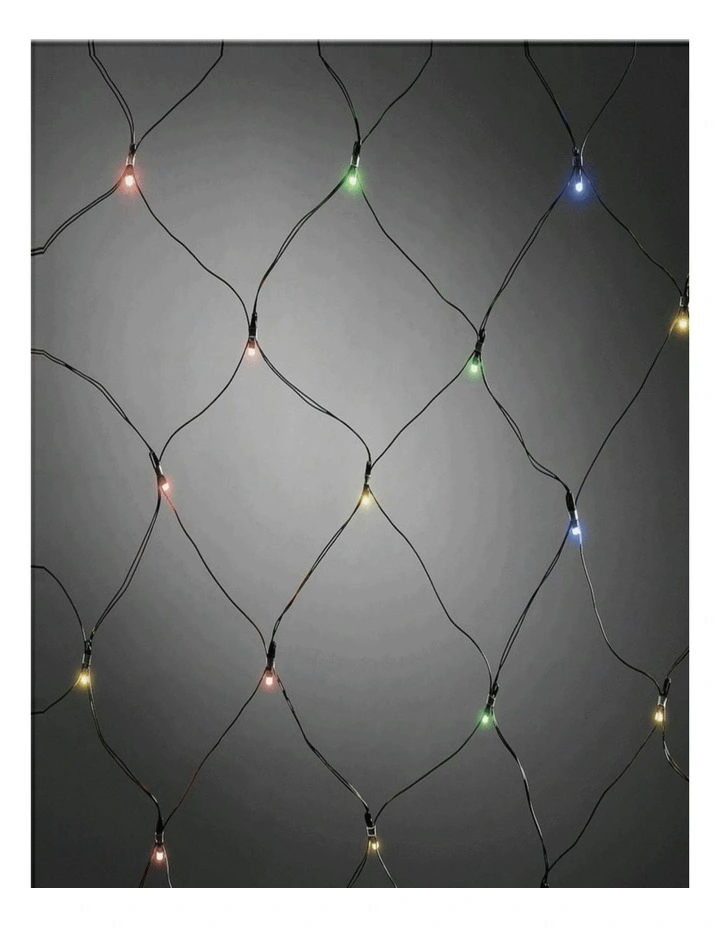 Dual Power 160 LED Connectable Net Light - Multicolour image 1