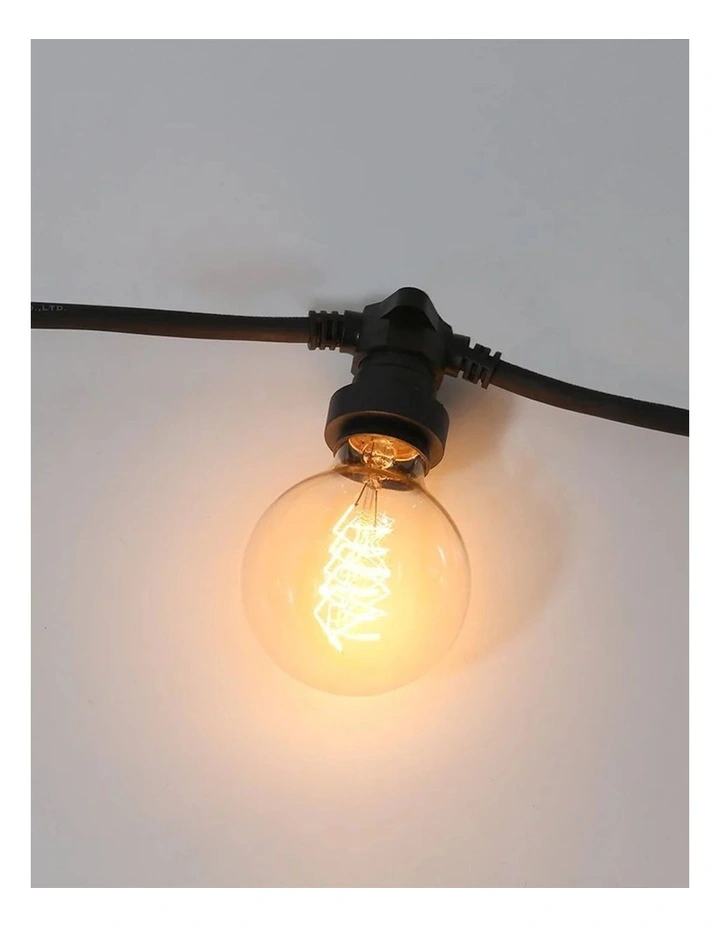 Outdoor Festoon Belt String Light - Black image 2