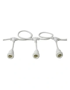 Outdoor Hanging Festoon Belt String Light - White