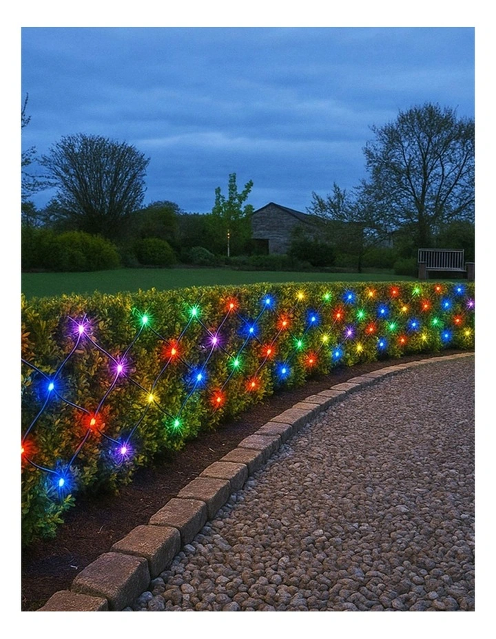 320 RGB Colour Changing Net Light image 1