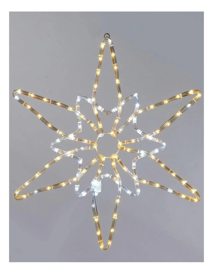 LED Northern Star Rope Light Silhouette - Warm White White image 1