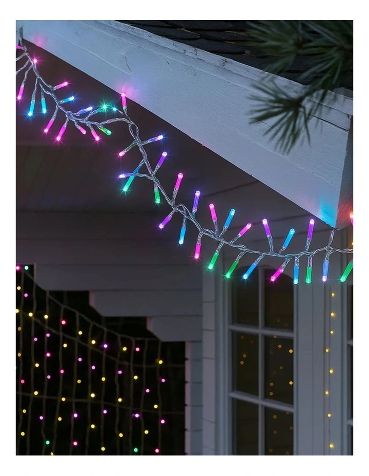 720 LED Cluster Light With Clear Cable - Candy image 2