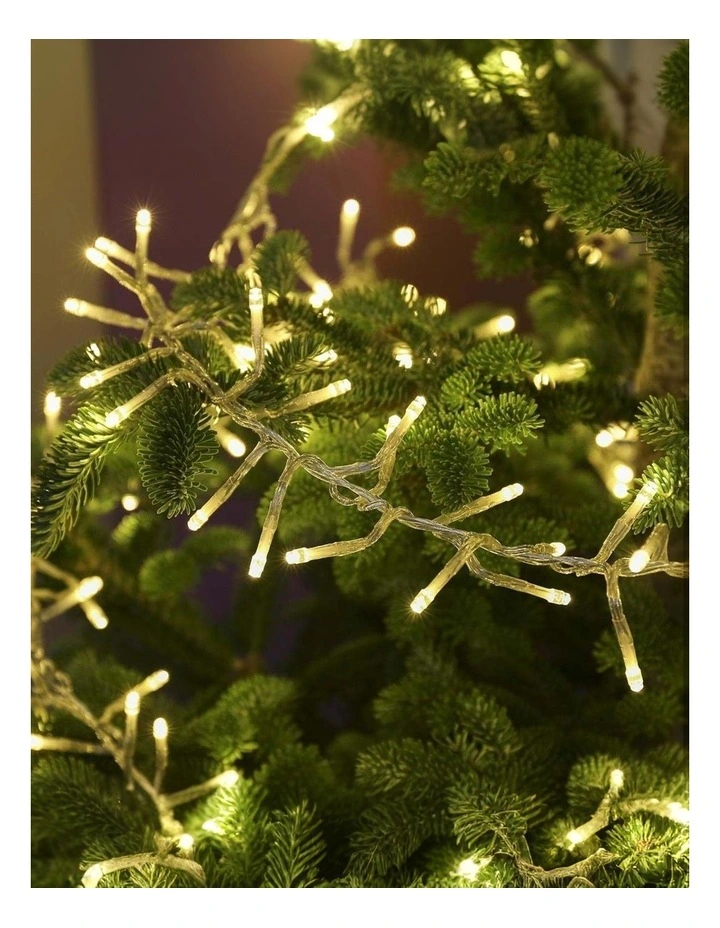 2000 LED Connectable Cluster String Light - Warm White image 5