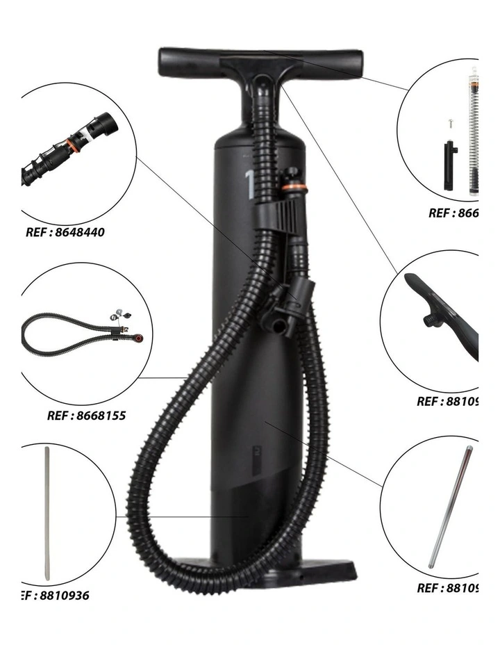 Decathlon | Double-Action Canoe/Kayak Hand Pump, Low Pressure: 0-10 PSI image 5