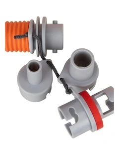 Decathlon | DOUBLE ACTION KAYAK HAND PUMP 2 X 2.6L - ORANGE