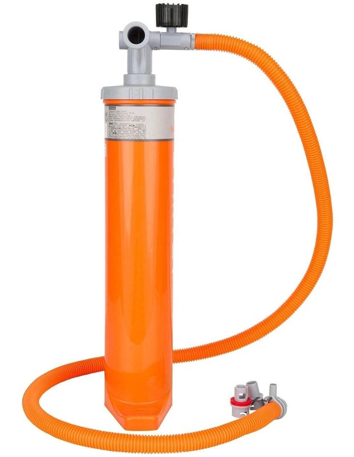 Decathlon | DOUBLE ACTION KAYAK HAND PUMP 2 X 2.6L - ORANGE image 2