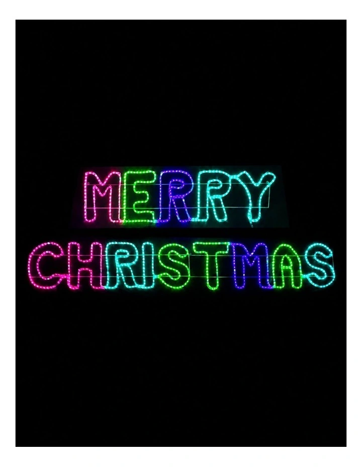 2.73m Merry Christmas Sign - Candy image 4