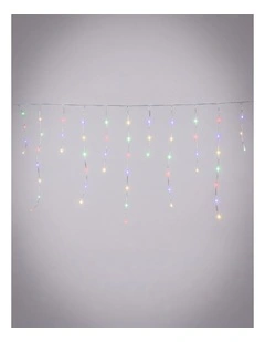 600LED Snowing Icicle Lights Multicolour