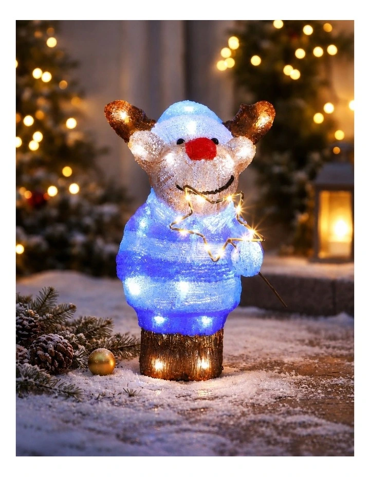 30cm Acrylic Reindeer image 2